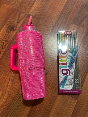 Glitter tumbler